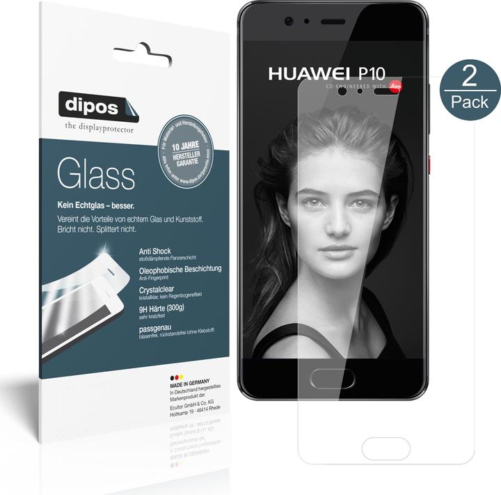 Image du produit Dipos Film de Protection d’écran Anti-Shock (1 pièce(s), Huawei P10)