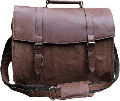 Produktbild Only-Bags.Store Echtes Leder Umhängetasche, College-Tasche, Laptop-Tasche, Umhängetasche, Büro-Tasche, Arbeit