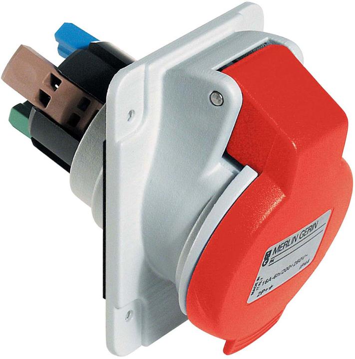 Actual product image Merlin Gerin SOCKET 16A FEMALE IP44 380V 4P