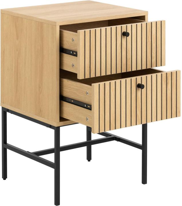 Produktbild AC Design Nachttisch Albany 45.6 x 70 cm, Braun