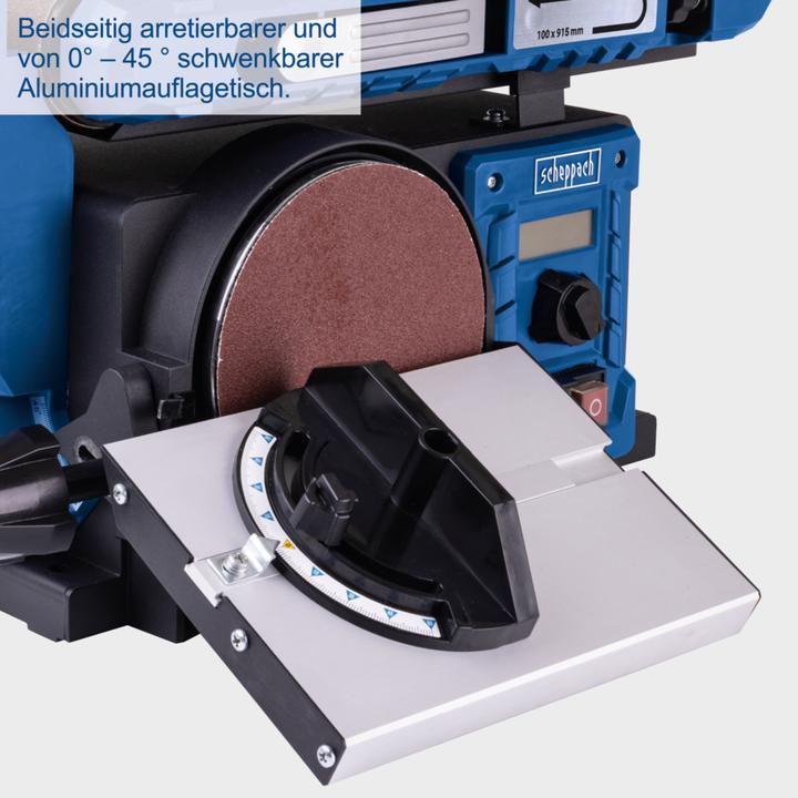 Actual product image Scheppach BTS900 (Disc Sander, Belt sanders, 400 W)