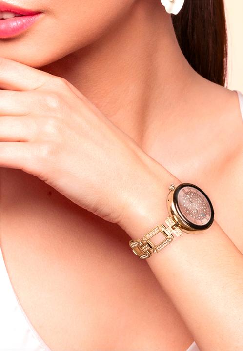 Produktbild Techmade Smartwatch Lyra Grande Gold Rose (36 mm)