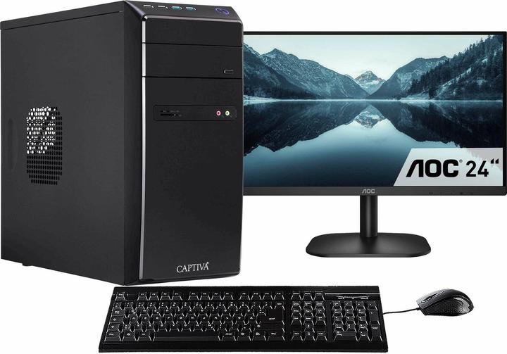 Actual product image Captiva Power Starter I67-216 TFT Bundle Core i5 UHD Graphics (Intel Core i5-11400, 8 GB, 480 GB, UHD Graphics 730)