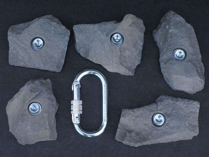 Produktbild KS Klettergriffe Klettergriffe Set Schesaplana (Sandstein)
