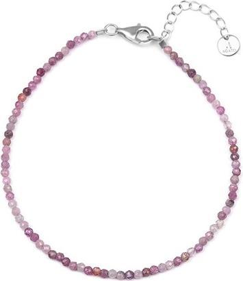 Produktbild Agato Mineral Bracelet With Pink Ruby Beads Pol-B12/21l