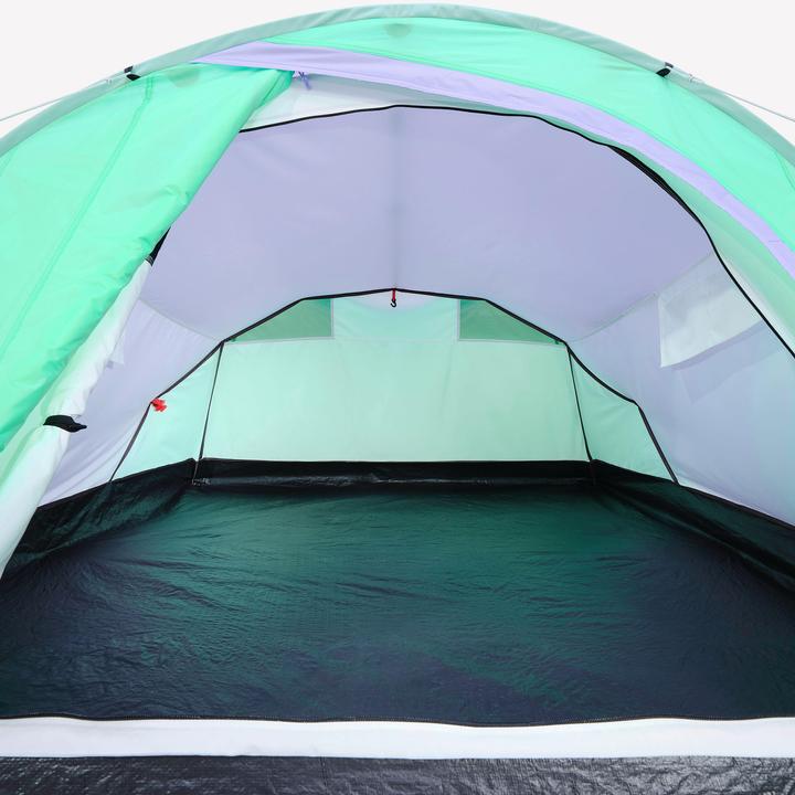 Actual product image Quechua Instant 3-person camping tent, 2 Seconds Limited Edition, Summer (Pitching tent, 3.56 kg, 3 persons)