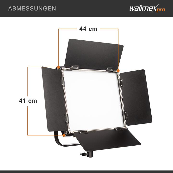 Actual product image Walimex LED Rainbow 50W RGBW Set 1 (1x Rainbow 50W, 1x Lamp Stand GN-806) (Surface luminaire)