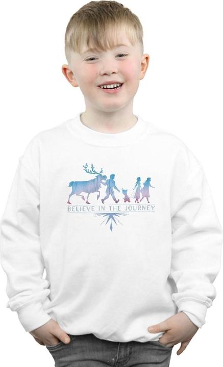 Immagine prodotto Disney Frozen 2 Believe In The Journey Silhouette Felpa Ragazzi (140, 146)