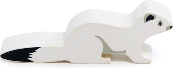 Immagine prodotto Tender Leaf Toys Animale in legno ermellino bianco