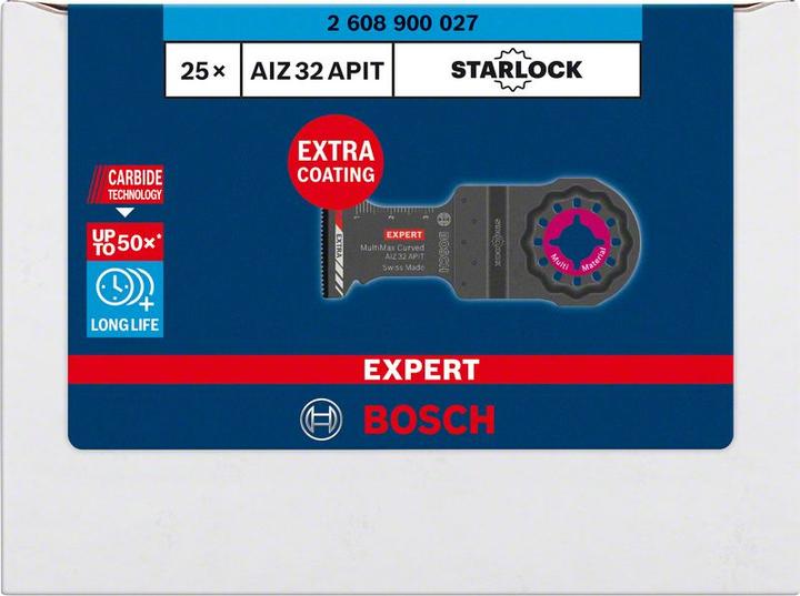 Produktbild Bosch Professional Zubehör EXPERT MultiMax PAIZ 32 APIT Blatt für Multifunktionswerkzeuge, 32 mm