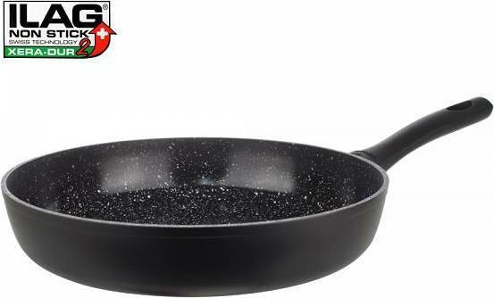 Mondex Pentola GRANITEX 24cm in alluminio con rivestimento Ilag con coperchio 4,4L 340R (24 cm, Pentola, Alluminio)