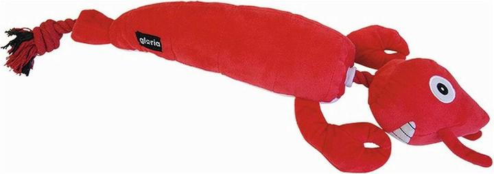 Image du produit Gloria Doudou pour chien Sebastian 9 x 55 x 17 cm Homard (Jouet en peluche chien)