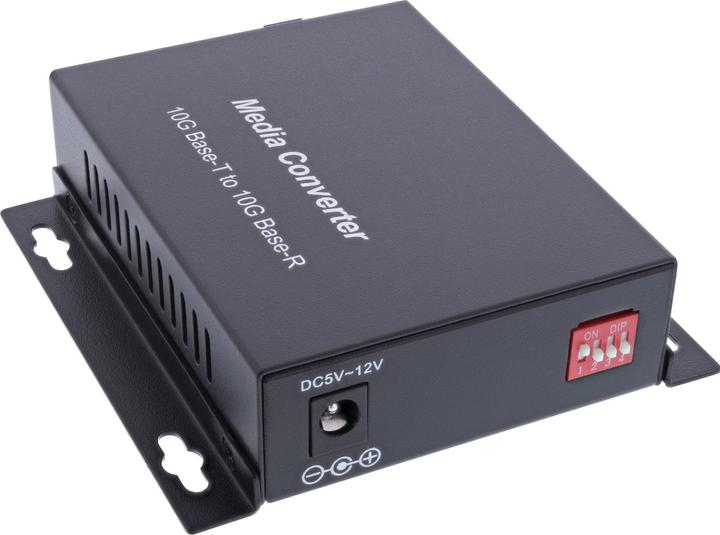InLine Netzwerk Media Konverter 10Gb/s TP zu SFP+ LWL (für LC Duplex) (Media Konverter)