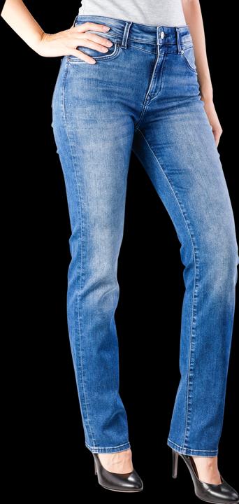 Image du produit Mavi Kendra Jeans Straight indigo blue sateen stretch (W31/L30)