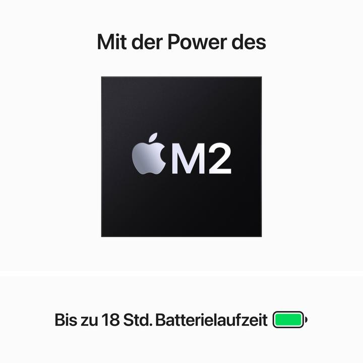 Image du produit Apple MacBook Air - 2023 (15", M2, 8 Go, 512 Go, DE)