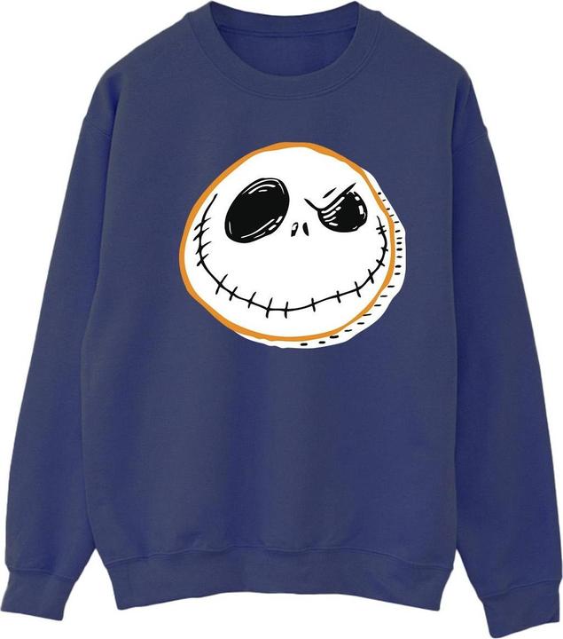 Disney The Nightmare Before Christmas Jack Face Sweatshirt (XXL)