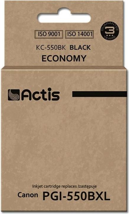 Produktbild Factis KC-550Bk ink cartridge for Canon PGI-550Bk with chip - Kompatibel - Tintenpatron (BK)