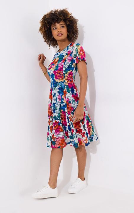 Actual product image Joe Browns Floral Lace Knee-Length Dress (36)