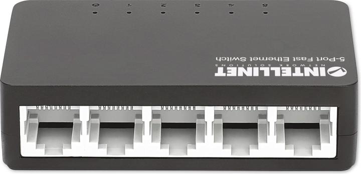 Actual product image Intellinet 5-Port Fast Ethernet Switch (5 Ports)