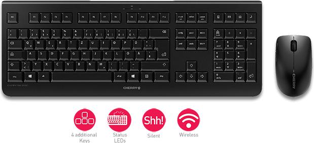Actual product image CHERRY DW 3000 (DE, Wireless)