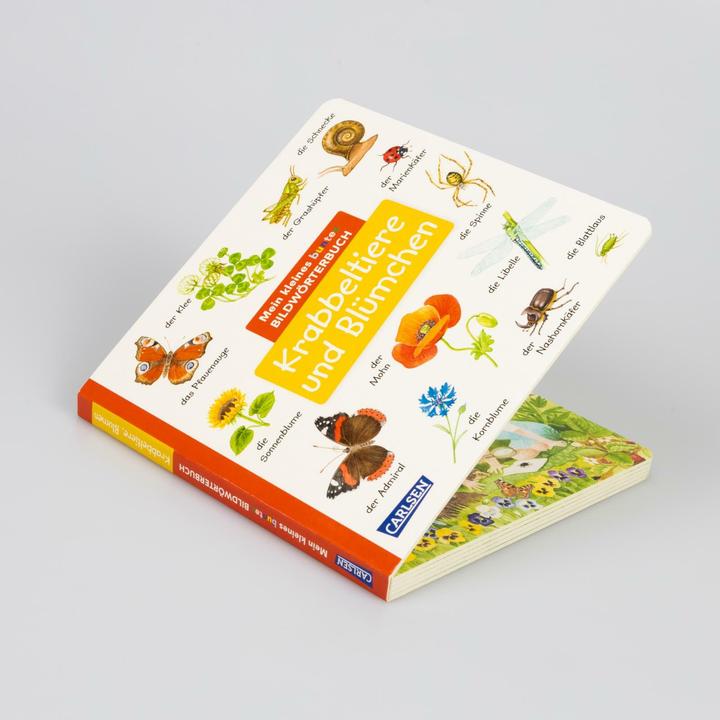 Image du produit Mon petit dictionnaire illustré coloré : les animaux rampants et les fleurs (Allemand)