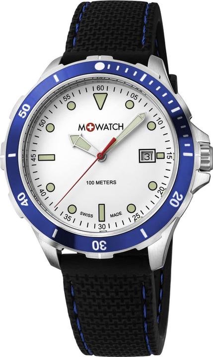 M Watch Mondaine Aqua Steel (Analoguhr, Swiss Made, 42 mm)