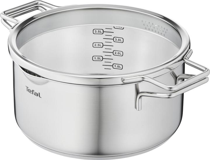 Produktbild Tefal Nordica Kochtopf 20 cm (20 cm, Kochtopf, Edelstahl)