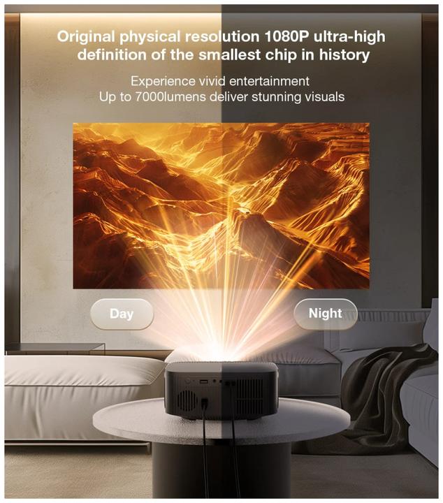 Actual product image BlitzWolf Rzutnik / Projector BW-V10