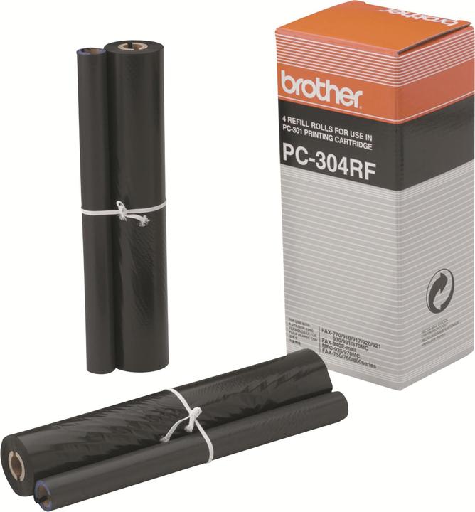 Immagine prodotto Brother PC-302RF Ribbon 4-pack, nero