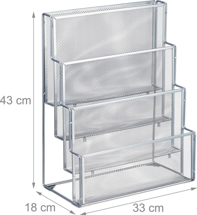 Actual product image Relaxdays Magazine holder (33 x 18 x 43 cm)