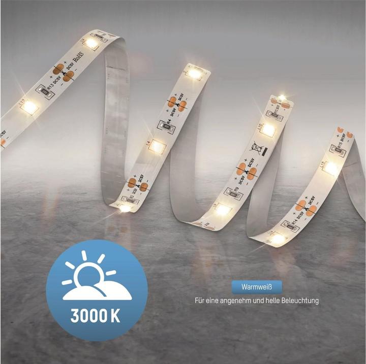 Actual product image Ansmann LED strip with sensor (Warm white, 200 cm, Indoor)