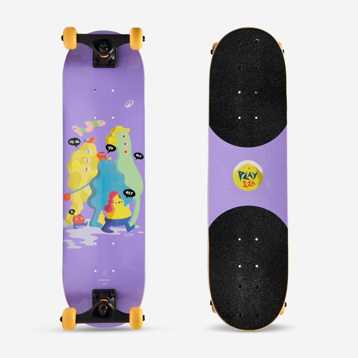 Decathlon Play 120 Friends Kids' Skateboard Ages 3 to 7 (7.25")