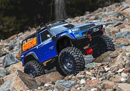 Produktbild Traxxas Trx-4 Sport High Trail M-Blau 1/10 4wd Scale-Crawler Rtr Brushed, Ohne Akku Und Ladegerät (RTR Ready-to-Run)