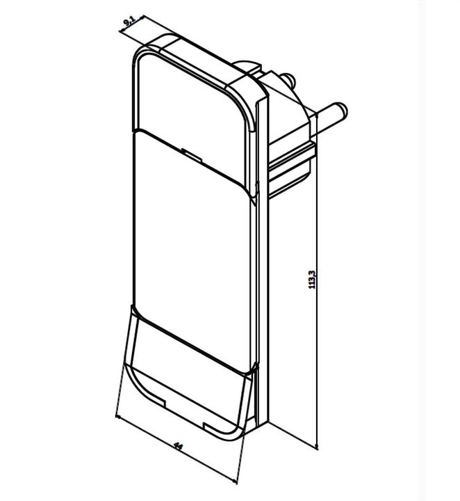 Produktbild Bachmann Aufputz-Steckdose (3 x, CEE 7/3, 1.60 m)