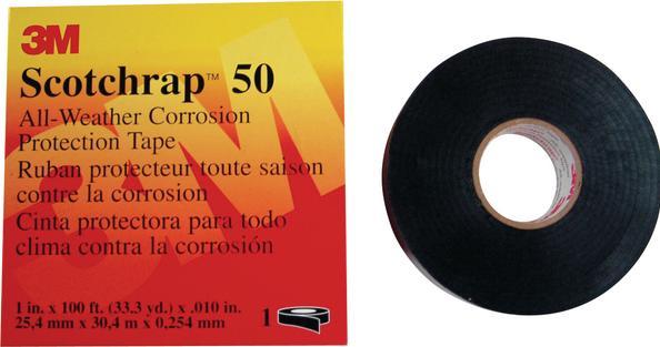 Immagine prodotto 3M Nastro anticorrosione 51mm x 30m nero (51 mm)