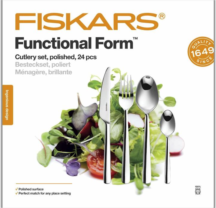 Immagine prodotto Fiskars FS. BESTECKSET 24 pz. FF LUMINOSO
