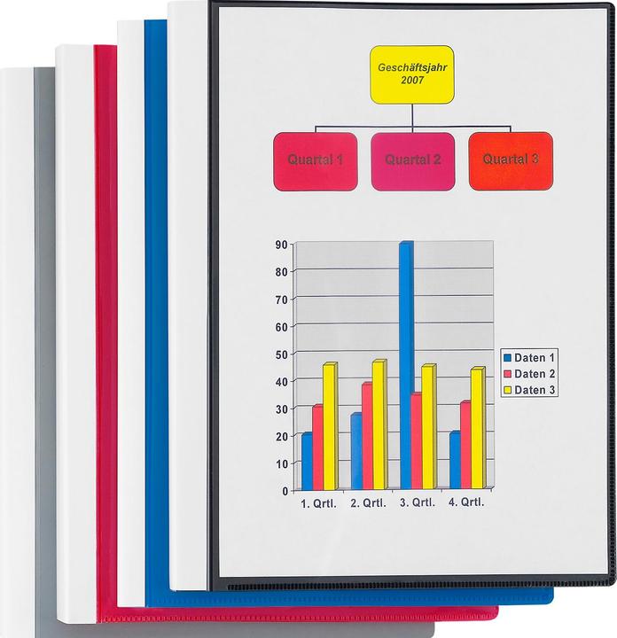 Actual product image Foldersys Presentation view book with front pocket, for DIN A4, 30 view pockets (A4, 1 x)