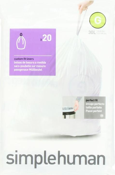 Image du produit Simplehuman Sac à ordures (20 x, 30 l)