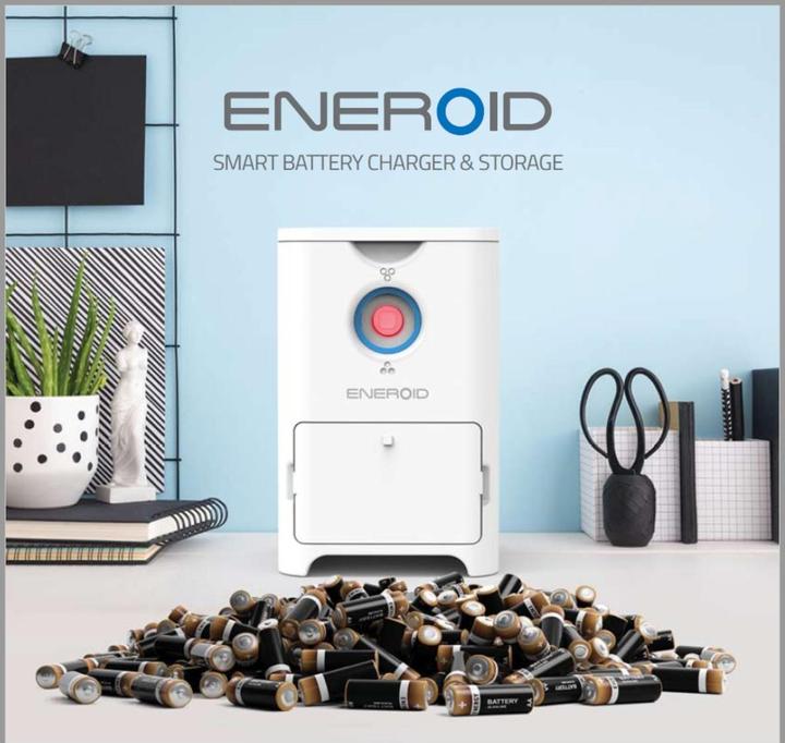 Image du produit Eneroid Chargeur de piles rondes (1 pcs, AAA, Chargeurs sans batterie)