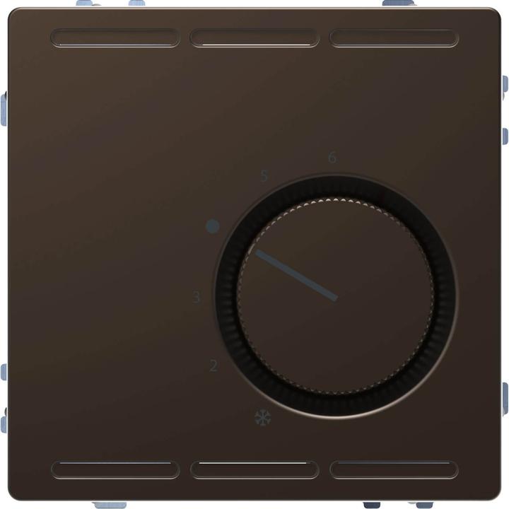 Merten RTR 230V w. change-over and central plate, MEG5762-6052