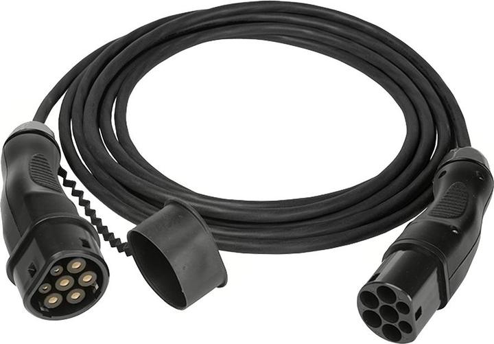 Walther Werke 9771020075-S eMobility Câble de recharge 7.5 m (Type 2, 11 kW, 16 A, 7.50 m)