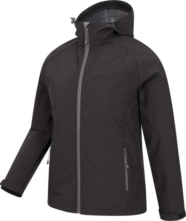 Actual product image Mountain Warehouse Mens Exodus Waterproof Soft Shell Jacket (XS)