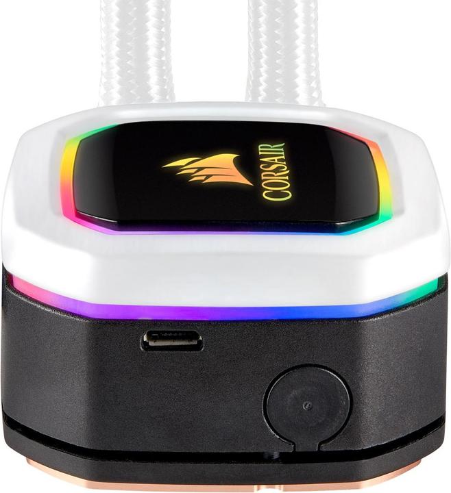 Actual product image Corsair H100i RGB Platinum SE