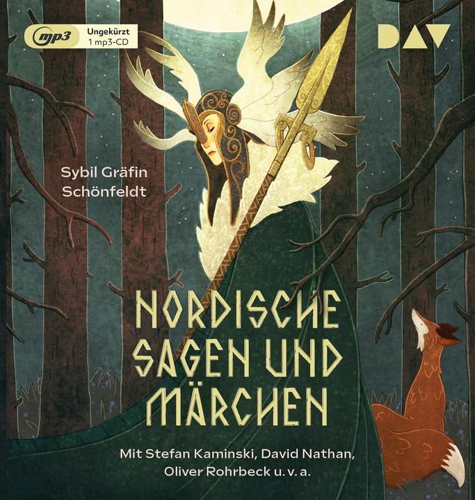 Actual product image D.A.V. Nordic sagas and fairy tales (mp3) (Sybil Countess Schönfeldt, German)
