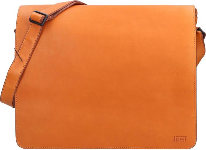 Jost Futura Umhängetasche L Leder 35 cm Laptopfach