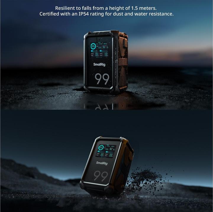 Image du produit SmallRig Videokamera-Akku X-Touch Smart Triple-Proof V-Mount X99 (Batterie de l'appareil photo)