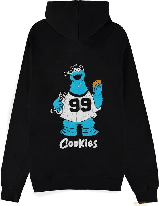 Produktbild Difuzed Sesame Street - Cookie Monster - Men's Zipper Hoodie - 2XL (XXL)