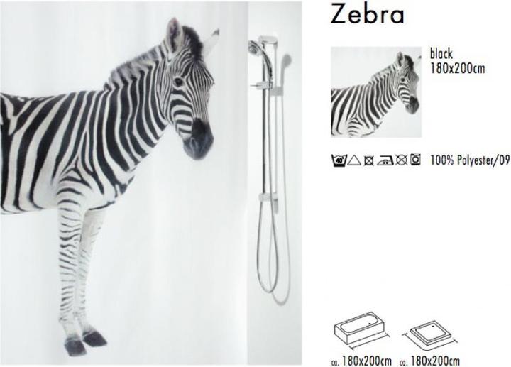Actual product image spirella Zebra (180 x 200 cm)
