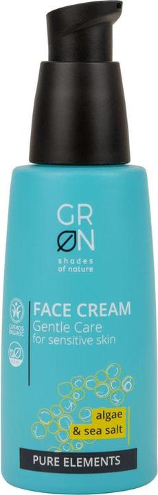 GRN PURE Gesichtscreme sensible Haut Alge & Meersalz (50 ml, 24h Creme)
