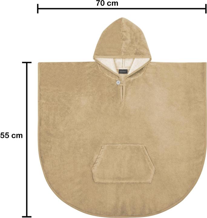 Actual product image Normani Kids Soft Bathing Poncho (55 cm x 70 cm) - 8763 (70 C)